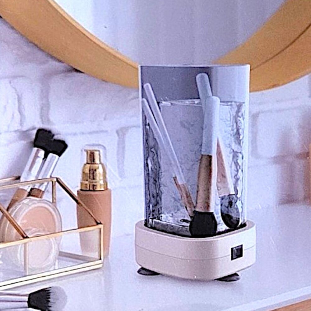 Vivitar Electronic Cleaning Cup for Makeup Brushes Toothbrushes Jewelry & More